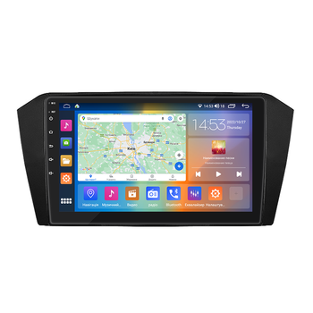 Штатная магнитола 10" Lesko для Volkswagen Passat B8 2014-2020 4/64Gb CarPlay 4G Wi-Fi GPS Prime Вольксваген