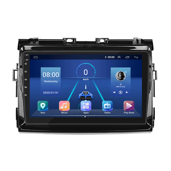 Штатная магнитола 9" Lesko для Toyota Estima III Рестайлинг 2 2012-2016 6/128Gb 4G Wi-Fi GPS Top