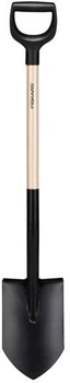 Лопата с деревянной ручкой Fiskars Solid (1066721)