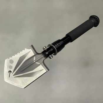Лопата Skif Plus Mouse 2 (SPK7G), нержавеющая сталь, складная лопата для военных, лопата с пилой