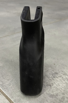 Рукоятка пістолетна прогумована для AR15 DLG TACTICAL (DLG-106), колір Чорний, з відсіком для батарейок