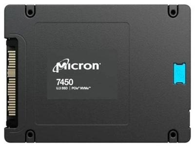 Micron 7450 MAX 6.4TB U.3 NVMe PCIe 4.0 3D NAND (TLC) (MTFDKCB6T4TFS-1BC1ZABYYR)