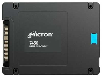Micron 7450 MAX 1.6TB U.3 NVMe PCIe 4.0 3D NAND (TLC) (MTFDKCB1T6TFS-1BC1ZABYYR)