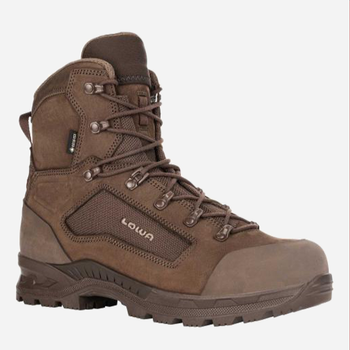 Чоловічі тактичні черевики високі з Gore-Tex LOWA Breacher N GTX Mid TF 210115/0493 48.5 (13UK) 31.8 см [112] Dark Brown (2000980586301)