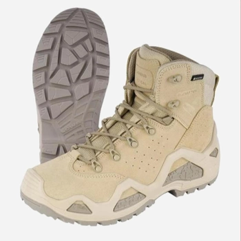 Чоловічі тактичні черевики високі з Gore-Tex LOWA Z-6S GTX C 310688/0410 46 (11UK) 30.4 см [0410] Desert (2000980596768)