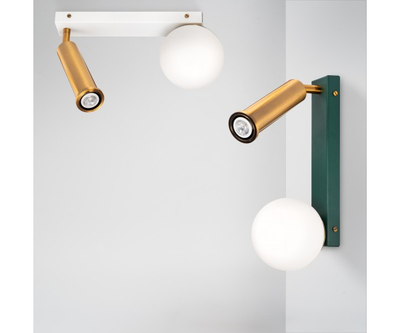 Настенный светильник Spot n Sphere BLUE (5Colors Collection)