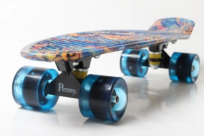 Скейт Пенни борд Penny board Graffics 22 Light Piramide