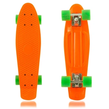 Скейт Пенні борд Penny board Cruiser 22 Помаранчевий