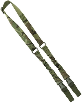 Ремінь для зброї/двоточковий KOMBAT UK Double Point Bungee Sling Uni мультікам (kb-dpbsbtp)