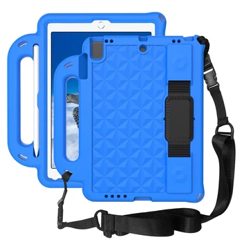 Чехол STR EVA с ремнём для ношения на плече и подставкой для Apple iPad Air 2 (9.7" экран) Blue