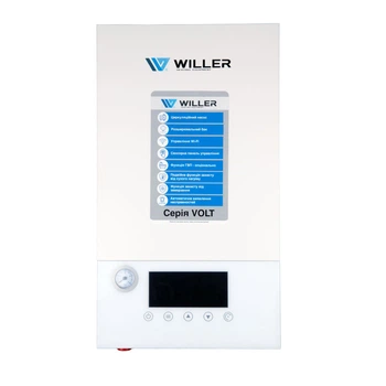 Електричний котел WILLER PT213 VOLT WF одноконтурний