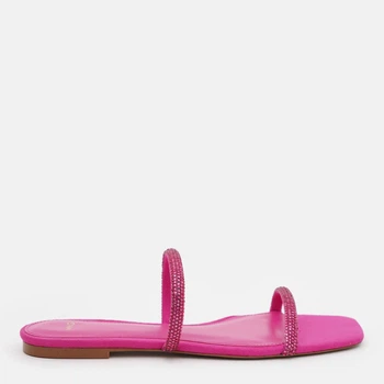 Женские шлепанцы Mango 47005938-85 36 23.2 см Розовые (8445791885023)