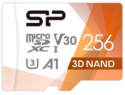 Silicon Power Superior Pro microSDXC 256GB V30 UHS-I U3 A1 + adapter (SP256GBSTXDU3V20AB)