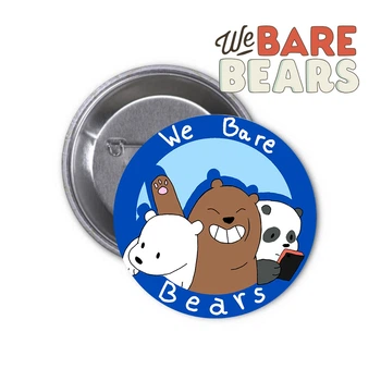 Значок We Bare Bears Вся правда о медведях #02