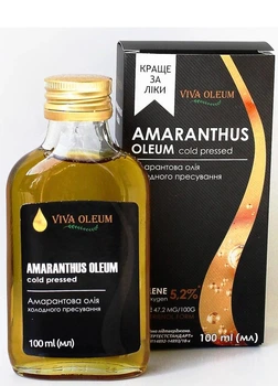 Олія амарантова Healthy Generation 100мл