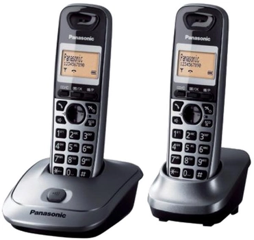 Телефон стаціонарний Panasonic KX-TG2512 PDM Grey