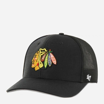 Кепка летняя 47 Brand CHICAGO BLACKHAWKS TROPHY H-FTRPH04CTE-BK One SizeFA Черная (196505141062)