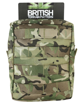 Підсумок Kombat UK Large Molle Utility Pouch Мультикам (1000-kb-lmup-btp)