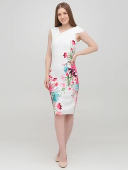 Платье Lipsy LP140619-20 2XS (632082XS) Белый