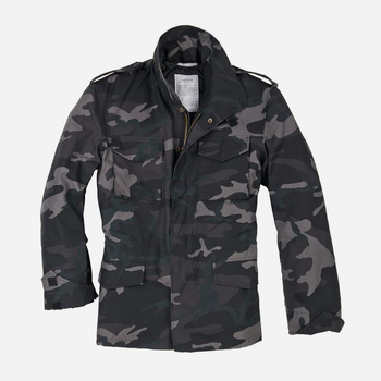 Тактическая куртка Surplus Us Fieldjacket M65 3XL Blackcamo