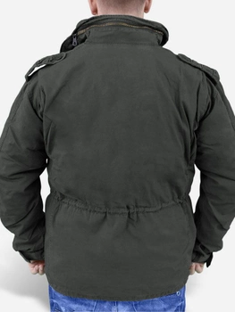 Тактична куртка Surplus Regiment M 65 Jacket 20-2501-63 2XL Чорна