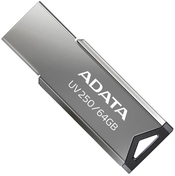 ADATA UV250 64 GB USB 2.0 Szary (AUV250-64G-RBK)