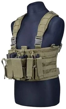 Розвантажувальний жилет GFC Scout Chest Rig Tactical Vest Olive (25440 strikeshop)