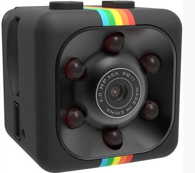 Экшн-камера ночного видения SQ11 HD 1080 mini-камера с ночной подсветкой