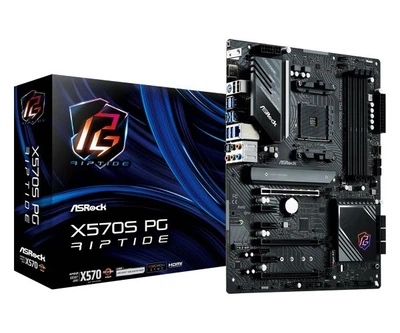 Материнська плата ASRock x570s pg Riptide Socket am4