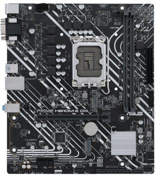 Материнcкая плата Asus Prime h610m-e d4-csm (s1700 h610 ddr4)