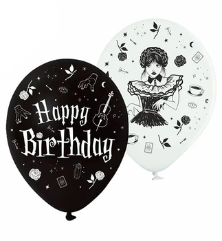Воздушные шары "HB Wednesday", 5 шт., Польша, d - 30 см