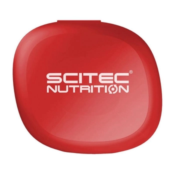 Таблетница Scitec Nutrition Pill Box Red, цвет красный