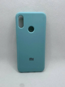 Чехол Silicone Cover Full для Xiaomi Redmi Note 7 Бирюзовый