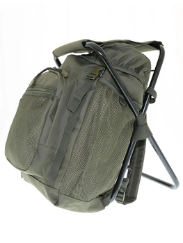 Рюкзак с раскладным стульчиком 20л MIL-TEC Olive 14059001
