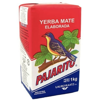 Чай йерба мате Pajarito Elaborada Con Palo Tradicional 1 кг