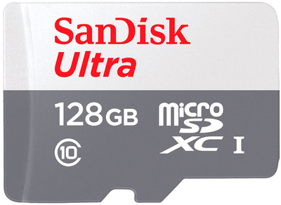 SanDisk Ultra microSDXC 128GB UHS-I (SDSQUNR-128G-GN3MN)