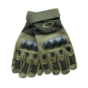 Универсальные полнопалые тактические перчатки с защитой косточек / Закрытые тактические перчатки