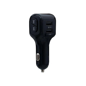 FM-трансмиттер (модулятор) bluetooth Earldom ET-M35 Black