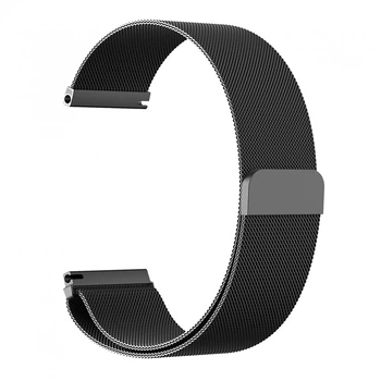 Ремешок Milanese Loop универсальный 20 мм - черный