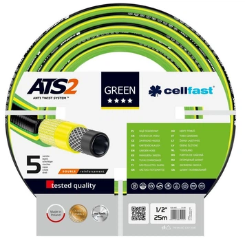 Садовый шланг Cellfast Economic 15-100 1/2" 5 слоев 25м