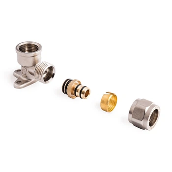 Уголок обжимной настенный SD Forte 16х1/2" ВР