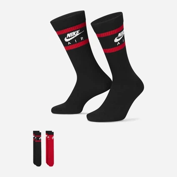 Набор мужских носков высоких Nike U Nk Everyday Essential Crew DH6170-905 42-46 2 пары Multi-Color (195868372564)