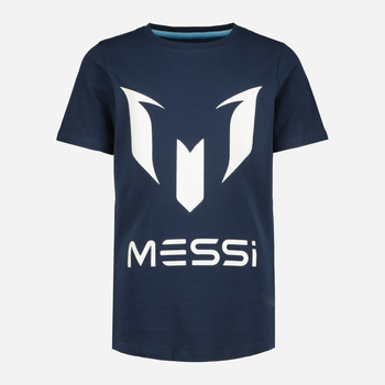 Koszulka młodzieżowa chłopięca Messi C099KBN30001 140 cm Granatowa (8720386951926)