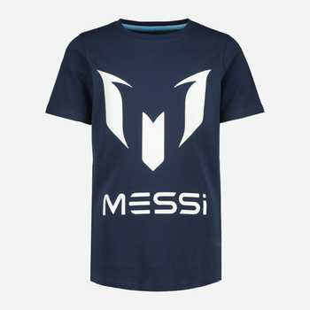 Підліткова футболка для хлопчика Messi C099KBN30001 164 см Темно-синя (8720386951940)