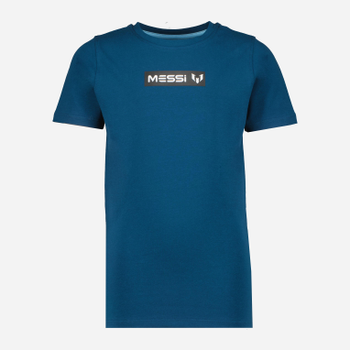 Koszulka chłopięca Messi C104KBN30003 128 cm Niebieska (8720834031385)