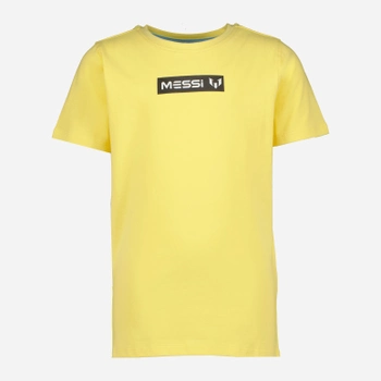 Підліткова футболка для хлопчика Messi C104KBN30003 176 см Жовта (8720834031507)