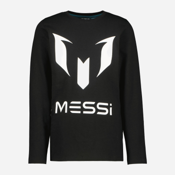 Koszulka z długim rękawem młodzieżowa chłopięca Messi C107KBN30001 140 cm Czarna (8720834047171)