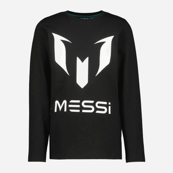 Підліткова футболка з довгими рукавами для хлопчика Messi C107KBN30001 164 см Чорна (8720834047195)