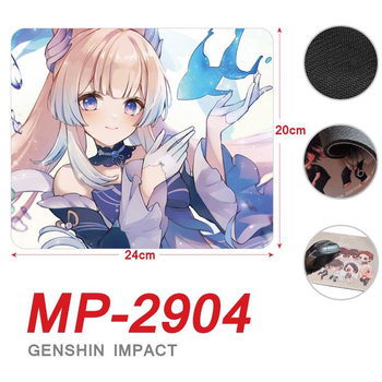 Коврик для мыши Genshin Impact "Сангономия Кокоми" 20 х 24 см 3DTOYSLAMP