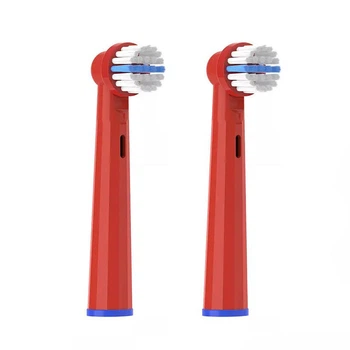 Насадки сумісні з ORAL-B дитячі - Meylong EB10A Kid 2шт Червоні